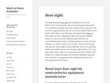 Tablet Screenshot of mark-dana.nl